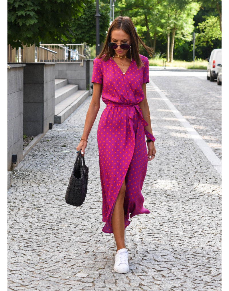 Robe Elina – Légèreté et Élégance Imprimée