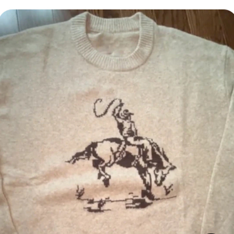 Pull Équestre L'Audace Toute Saison