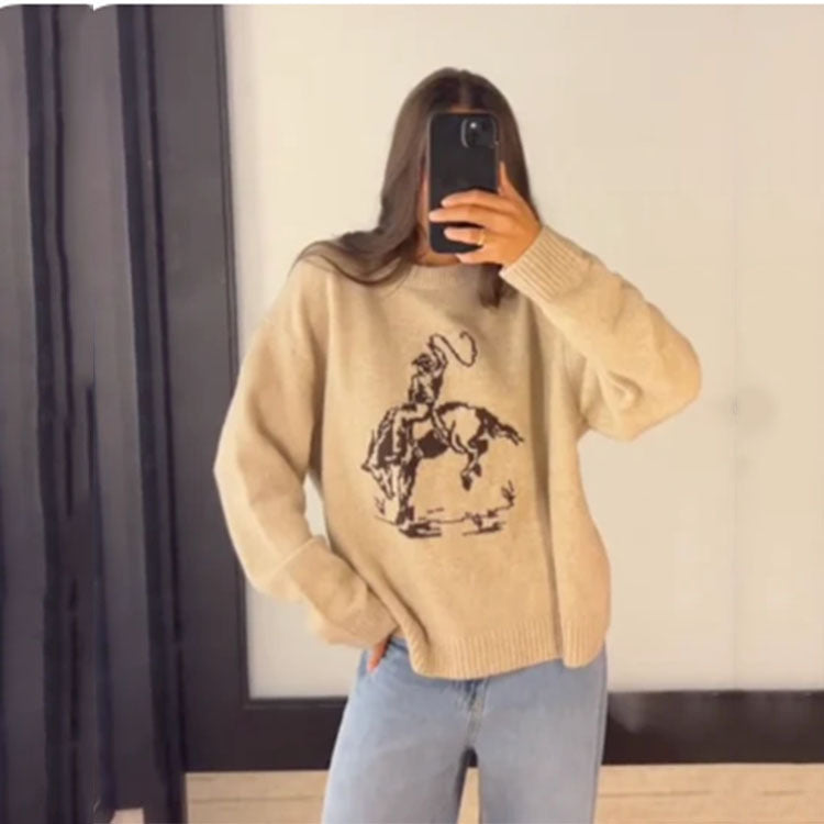 Pull Équestre L'Audace Toute Saison