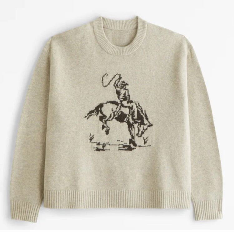Pull Équestre L'Audace Toute Saison