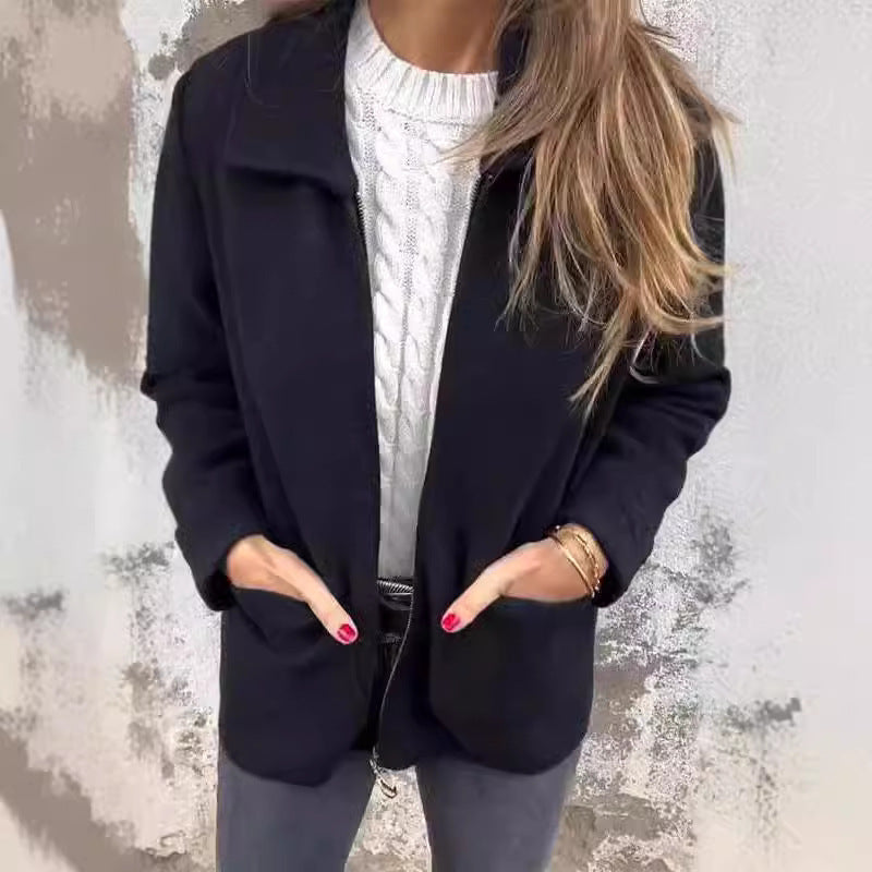 Lorya Veste Cardigan Élégante en Laine