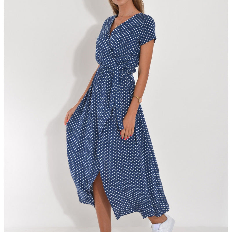 Robe Elina – Légèreté et Élégance Imprimée