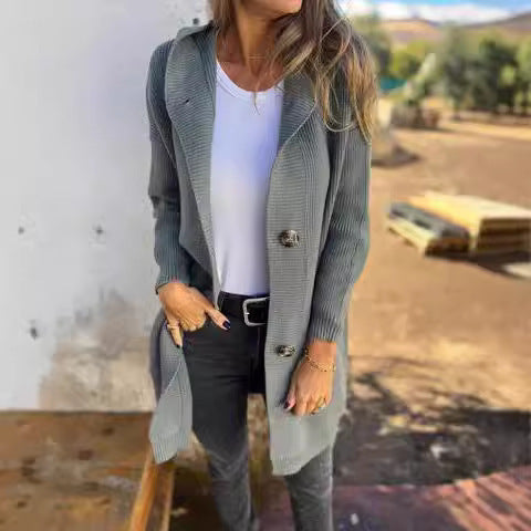 Cardigan Mi-Long: Chic Intemporel