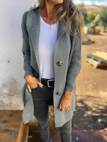 Cardigan Mi-Long: Chic Intemporel